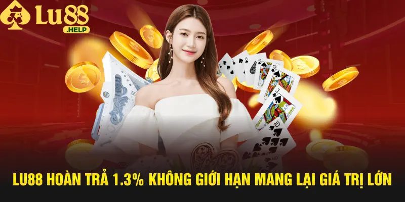 Lu88 Hoàn Trả 1.3% Không Giới Hạn Mang Lại Giá Trị Lớn